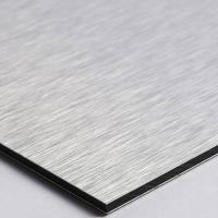 Алюминиевая композитная панель 3 мм (0.3) 1500х4000 Царапанный металл в #REGION_NAME_DECLINE_PP#