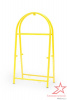 Штендер рекламный арочный 1,30 х 0,6 м желтый