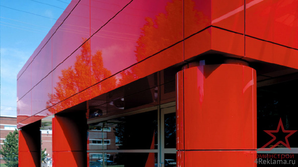 Алюминиевая композитная панель 3 мм (0.3) 1500х4000 серия Глянец в Москве