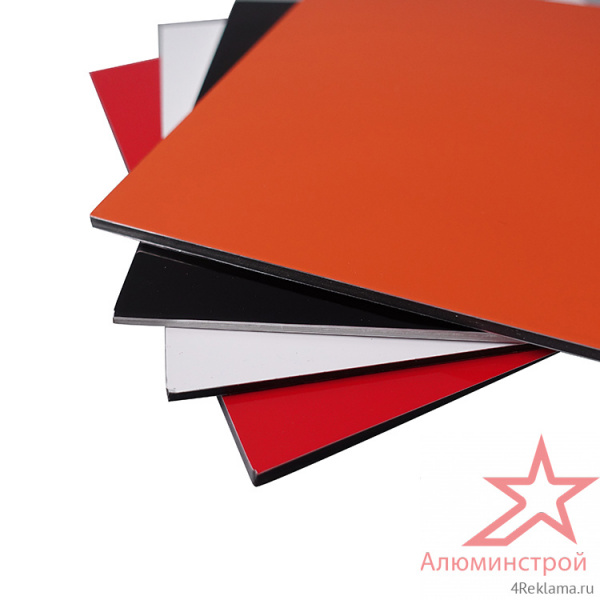 Композитная фасадная панель FR 4 мм (0.4) 1220х4000 серия Классик в Москве