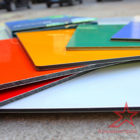 Алюминиевая композитная панель 4 мм (0.4) 1220х4000 серия Классик